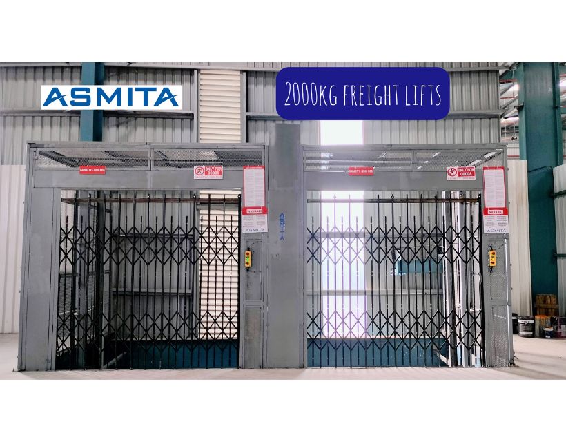 Double Mast Goods Lift